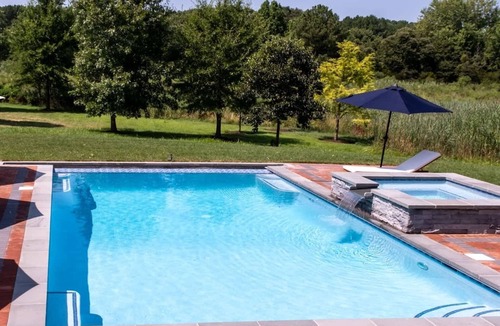 McDaniel House | Saint Michaels Summer Retreat with Pool & Hot Tub