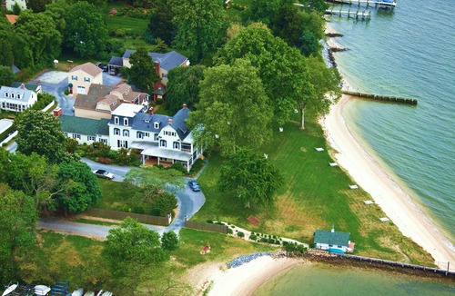 Oxford Apartment | Sandaway Suites & Beach - Full Kitchen & Private Beach Access - Eastern Shore MD