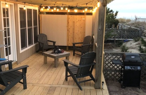 Prime Hook Beach Cottage | Seahaven Cottage- a beach-front, pet friendly cottage on Prime Hook Beach
