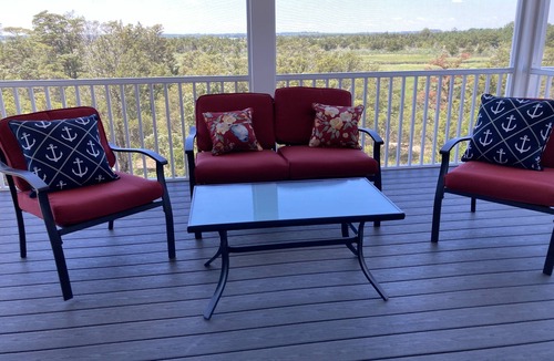 Broadkill Beach House | Seaside Osprey House features views of the bay/ocean on the Delaware Bay.
