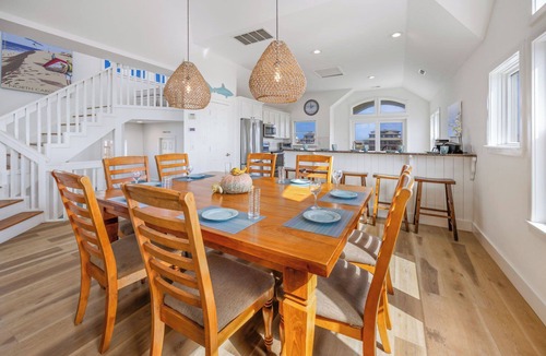 Waves House | Semi-Oceanfront Dog Friendly Home w/Private Pool, Hot Tub, Game Room, Theater