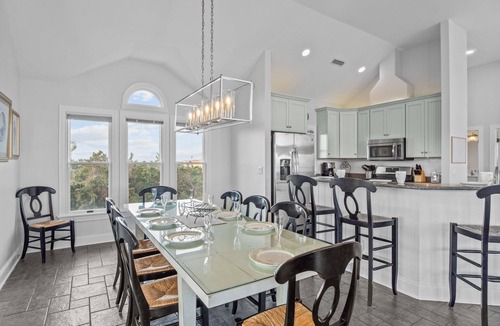 Avon House | Semi-Oceanfront Home w/Private Pool, Hot Tub, Game Room, and Home Theater
