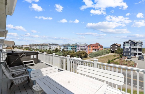 Nags Head House | SEMI-OCEANFRONT! Ocean views, private pool, hot tub and pet friendly!