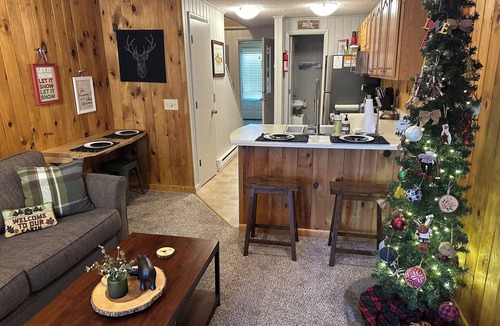 Edray House | Shamrock w2 queen beds. Pet friendly and Ski out. You’ll feel lucky!