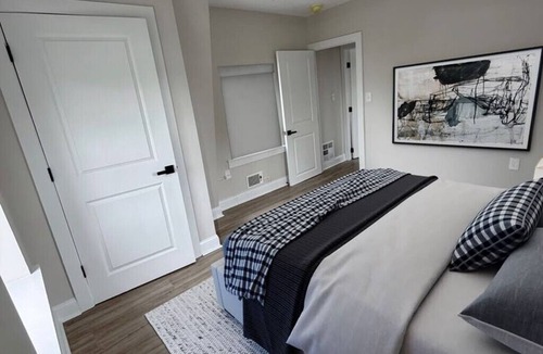 Woodbury House | Sleek&Serene:Fully Furnished Home w/Freestanding Tub, Marble Tile & Cozy Lounge