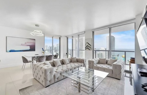 Hallandale Beach Condo | Sleek & Spacious 3-BR Condo at Miami's Beachwalk Resort