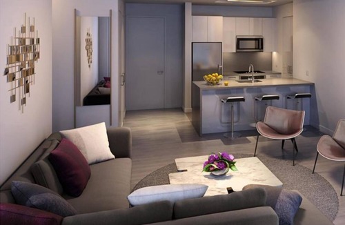 Koreatown Condo | Solari 1BR Retreat with Rooftop Garden