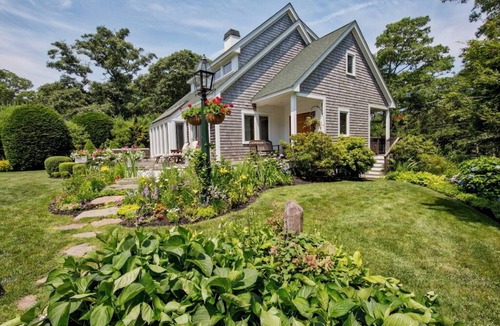Tisbury House | Soothing 4-bedroom house with a built full yard andAC in charming Tisbury