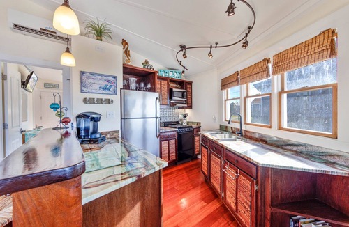 Brigands' Bay House | Soundfront Dog Friendly Tiki Hut w/Hot Tub, Smart TVs, and Private Sound Access