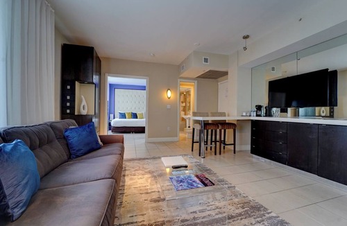 City Center Resort | South Beach Sagamore on the beach-1 King bed, separate living room space, wetbar