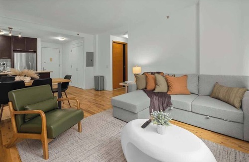 Midtown West Apartment | Spacious 2BR Steps from Time Square & Hudson Yards