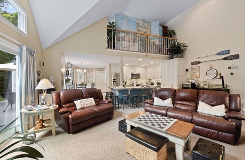 Bass River House | Spacious 4-Bedroom + Loft Home with Central AC – Walk to the Beach!