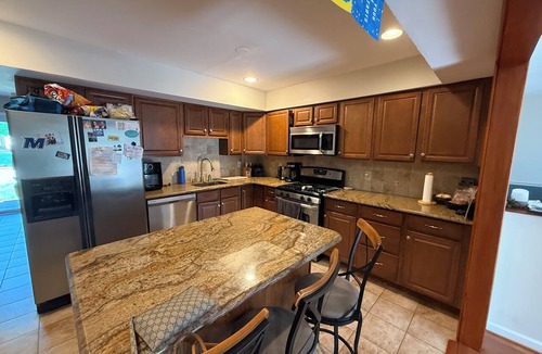 Neptune City House | Spacious 4-bedroom home in Tinton Falls with a fenced-in large yard