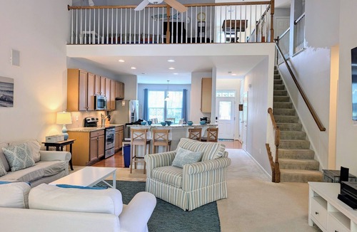Ocean View House | Spacious 4BR Forest Landing Duplex - Dog Friendly, Pool & Trails!