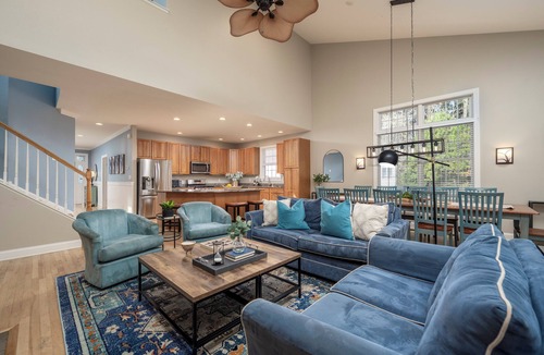 Ocean View House | Spacious 7B, 4BA Family Retreat with Game Room & Two Primary Suites! Pool, WIFI, Tennis, Shuttle to the Beach!