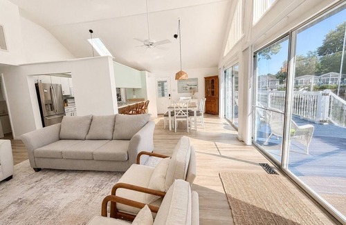 Ocean Pines House | Spacious canal-front home with private dock, parking, and family-friendly amenities.