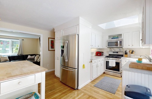 West Barnstable House | Spacious getaway near beach with private seasonal pool, hot tub, & 2 offices