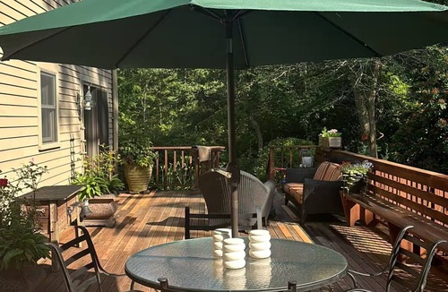 Falmouth House | Spacious Home with Private Beach Access, Near Downtown Falmouth & Woods Hole