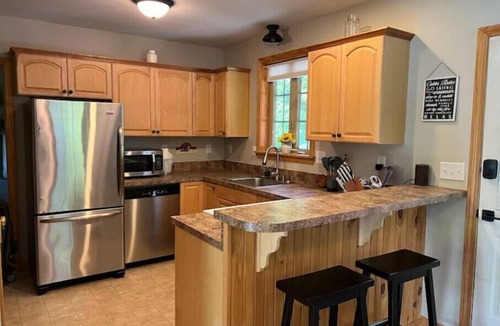 Thornton House | Spacious White Mt. Cabin - Outdoor Fireplace, Patio, Grill