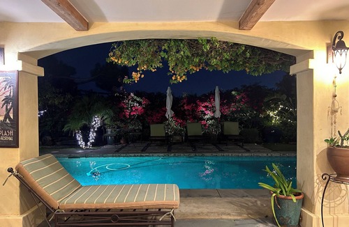Ladera Heights Villa | Spanish villa - pool, spa, fire pit and outdoor kitchen, centrally located in LA