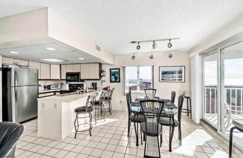 Diamond Beach Condo | Spectacular views of the ocean and wildlife preserve from two balconies!