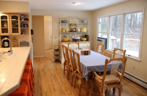 Becket House | Sprawling Berkshires Ranch Nestled In A Private Wooded Lot With Expansive Yards!