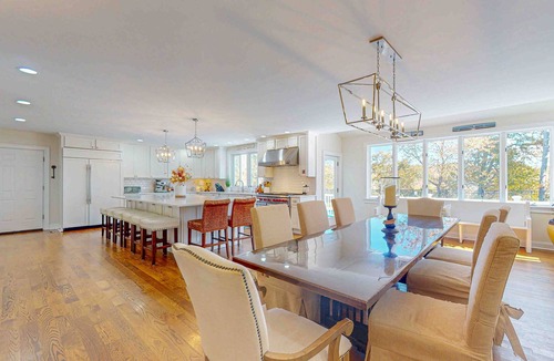 West Barnstable House | Sprawling dog-friendly lake estate with pool, patio, fire pit, games, & views