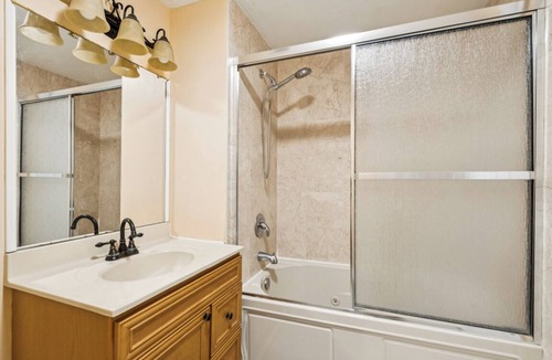 Weehawken Apartment | Stay Just Under 20 Minutes from Times Square - Free 2-Car Garage Parking.