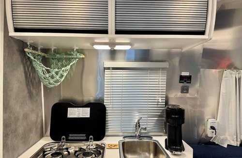 Bath House | Stay Together, Sleep Separate-Tiny Casita+Airstream