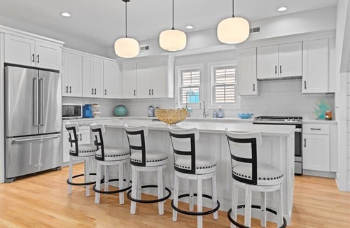 North End House | Steps to Beach - Luxe 5BR OC Home w/Hot Tub!