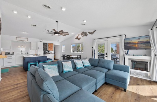 Fenwick Island House | Steps to Fenwick Island Beach, Ocean&Bay views, hot tub. Pet & family friendly!