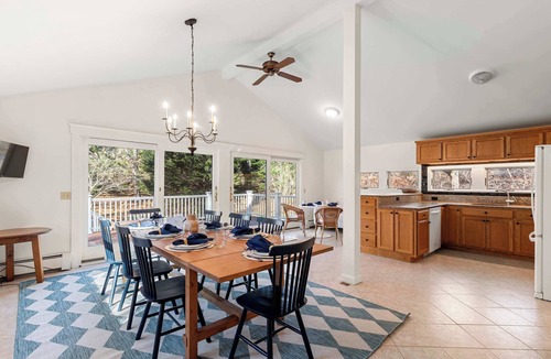 Brewster House | Steps to Pond, Hot Tub & Game Room!