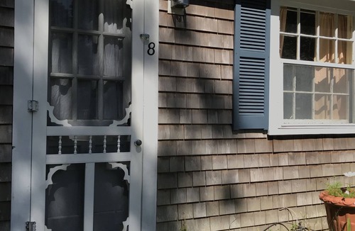 Bass River Cabin | Studio Cabin8 w Kitchen, Enclosed Porch, Bathroom, Sleep2, Heated Pool, pet ok