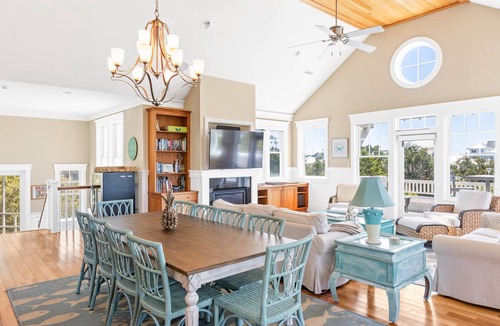 Bald Head Island House | Stunning Ocean and Sunset Views Steps to South Beach Hot Tub and Pet Friendly