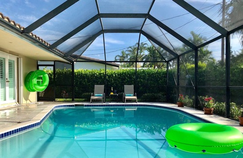 South Corals House | Stunning Vacation Home; Pool, Grill; Close to Shopping; Great for Family!