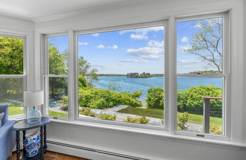 Dennis Port House | Stunning Waterfront Home with Hot Tub, Deck, Fire Pits, Office & More