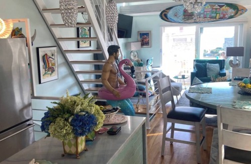 Provincetown Condo | Stunning West End Condo with 2 bedrooms , large backyard and views of the bay