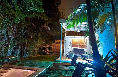 Northeast Coconut Grove Villa | Stylish and Trendy Villa with Heated Pool in Heart of Downtown