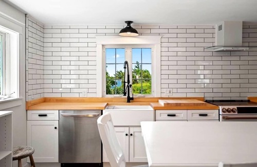Newburyport Cottage | Sunset Waterfront Retreat | Private Beach, Pool & Firepit