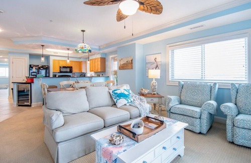 Indian Beach Condo | Sunsets on the Sound + Walk to the Beach