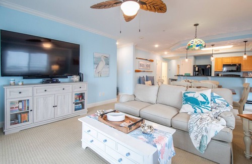 Indian Beach Condo | Sunsets on the Sound + Walk to the Beach