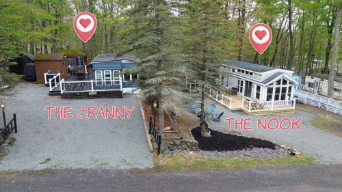 Gouldsboro House | The Cranny Tiny Home Fire Pit Close to Lake