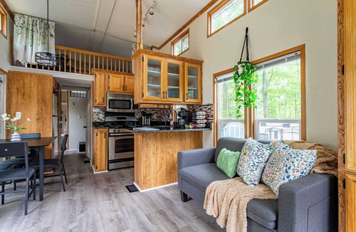 Gouldsboro House | The Nook Tiny Home Fire Pit Close to Lake