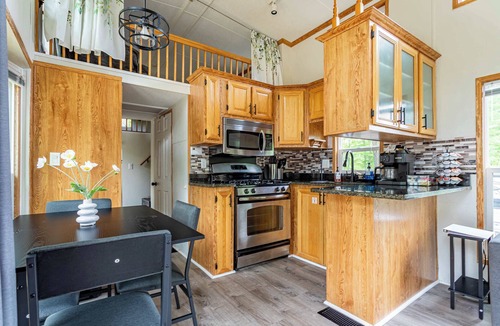 Gouldsboro House | The Nook Tiny Home Fire Pit Close to Lake