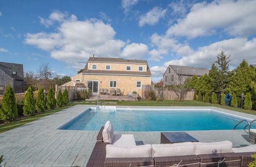 West of Town House | The Perfect Nantucket Rental! 3 BR, 2Bath, With Heated Pool & Spacious Yard!