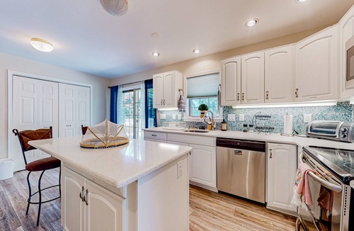 Cedar Neck House | The Reservation - dog-friendly home with fenced yard, deck, grill, & beach gear