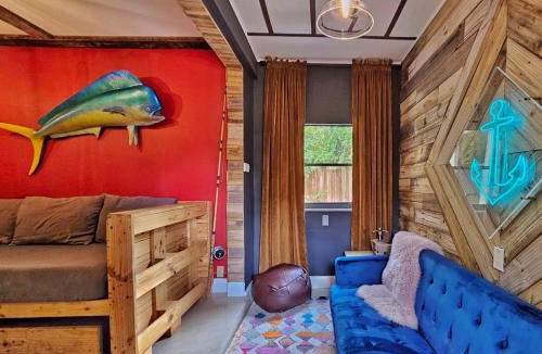 Poinsettia Heights House | The Rum Locker - 1 King - 2 Twins - Private home and Patio - Sleeps 4