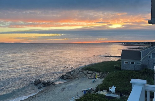 East Falmouth House | The Vineyard Watch: Oceanfront Four-Bedroom Home in East Falmouth.