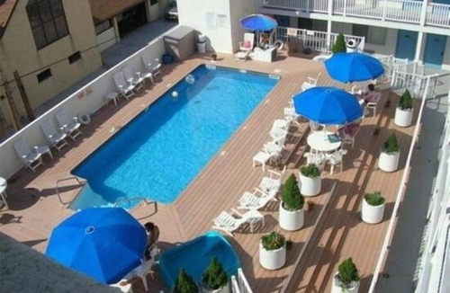 North End Condo | This rental property is only 1 1/2 blocks from the beach and Boardwalk/Pool & more.