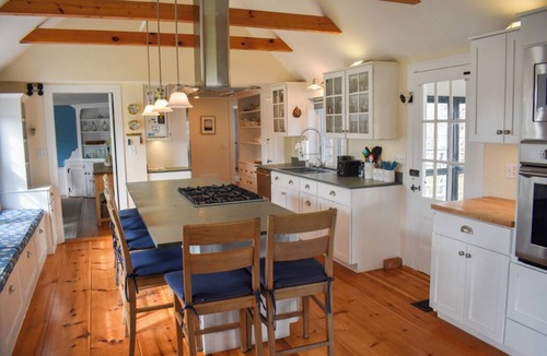 West Dennis House | Timeless charm at this unique waterfront compound, sleeping 8.